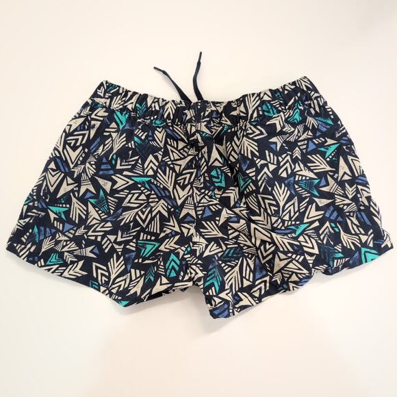 Patagonia Barely Baggies Womens XS Shorts Style 57041 Quill Navy Blue Funky 2.5" - Picture 8 of 9